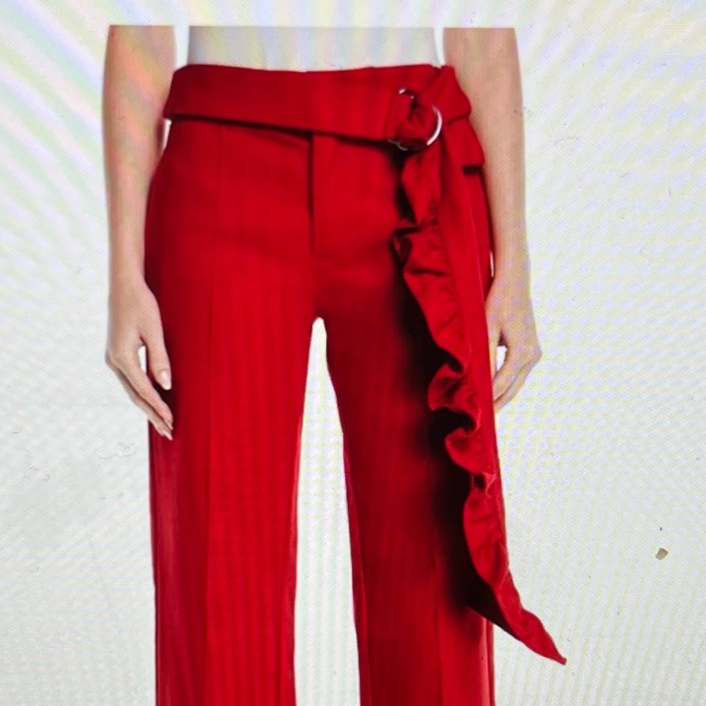 Maggie Marilyn Block Out The Noise Belted Pants (Neiman Marcus)
